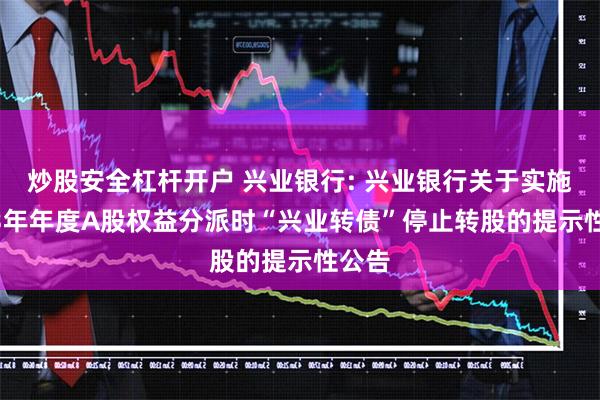 炒股安全杠杆开户 兴业银行: 兴业银行关于实施2023年年度A股权益分派时“兴业转债”停止转股的提示性公告